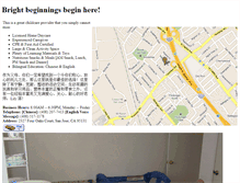 Tablet Screenshot of lily-daycare.com